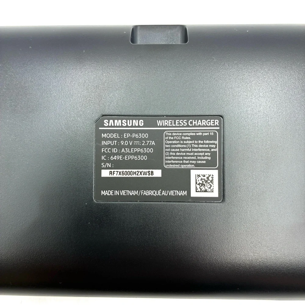 Samsung Wireless Charger Trio. Qi Compatible. Charges up to 3 Devices at Once.